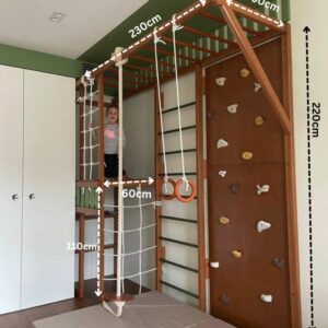  custom indoor monkey bar gym