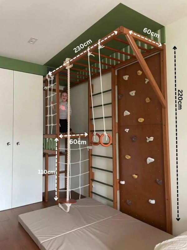  custom indoor monkey bar gym