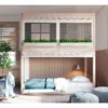 Handcrafted Wooden Garden Cottage Bunk Bed