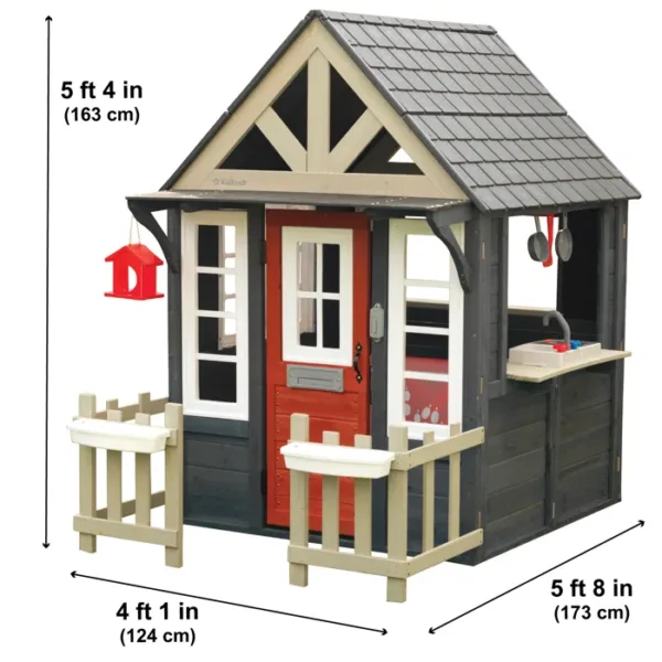 Outdoor Wooden PLay House for kids