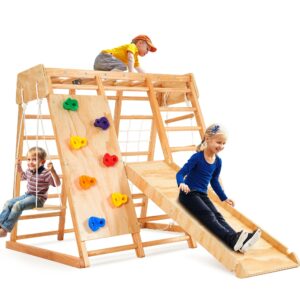 8-in-1 Indoor Playground Jungle Gym