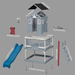 Beacon Heights Wooden Playhouse