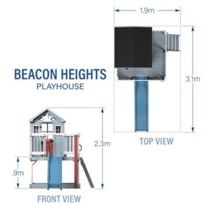 Beacon Heights Wooden Playhouse