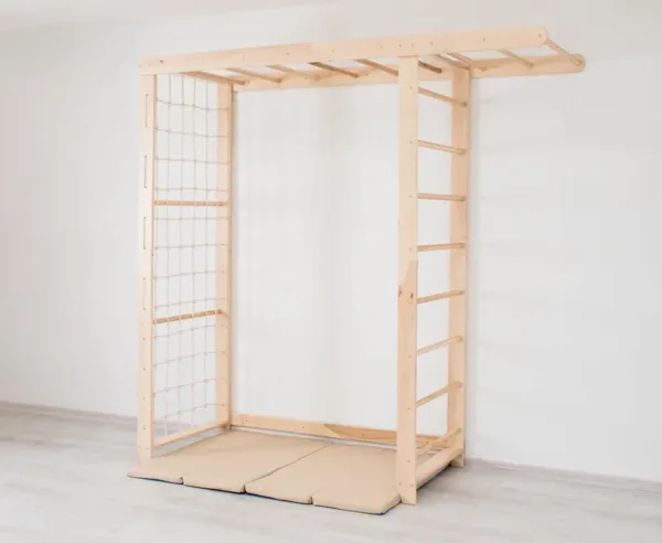 Wooden Indoor Monkey Bar