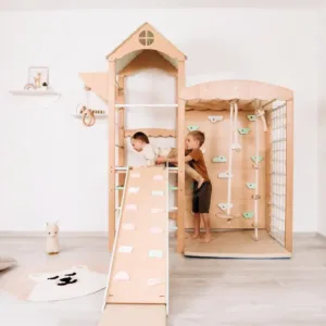 Montessori Wooden Indoor Playground