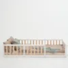 Montessori White & Natural floor Bed