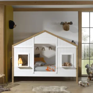 Cabin Dreams Wooden Playhouse Bed