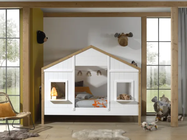 Cabin Dreams Wooden Playhouse Bed