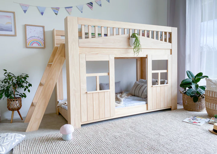 Haven Cottage Low Bunk Bed for Kids Haven Cottage Low Bunk Bed for Kids