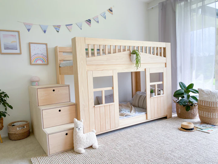 Haven Cottage Low Bunk Bed for Kids Haven Cottage Low Bunk Bed for Kids