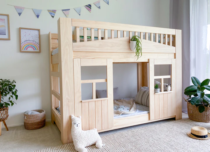 Haven Cottage Low Bunk Bed for Kids Haven Cottage Low Bunk Bed for Kids