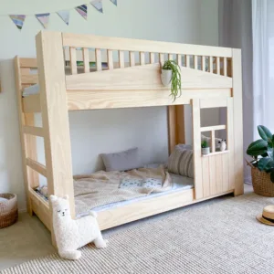 Modern House Bunk Bed for Kids