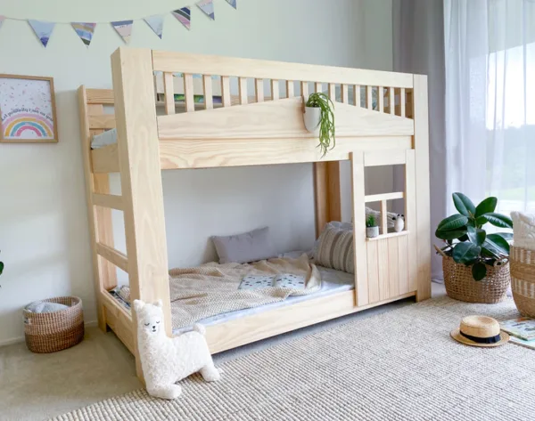 Modern House Bunk Bed for Kids