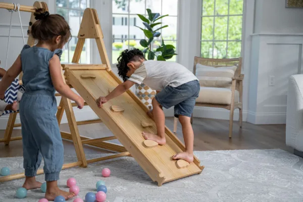 4 in 1 Wooden Indoor Swingset