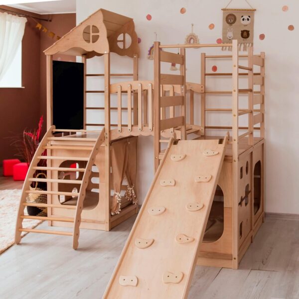 Indoor Kids Playground Set with Slide