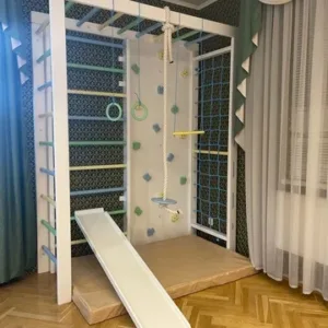 ClimbCraft Indoor Monkey Bar Play Gym