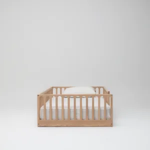 Toddler Floor Wooden Bed