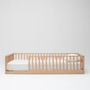 Toddler Floor Wooden Bed